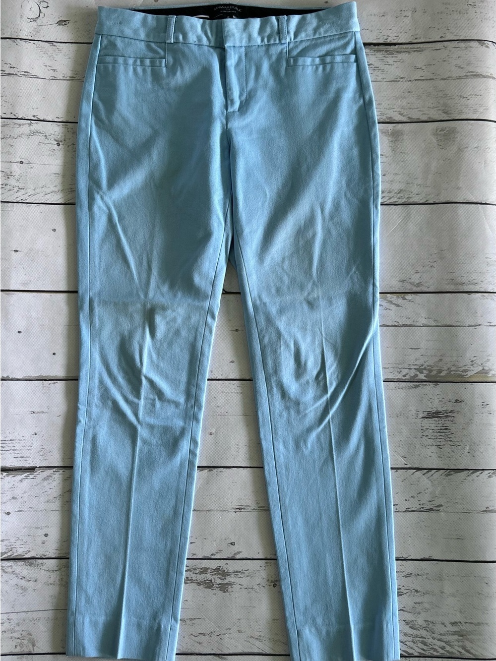 Sz 2 Banana Republic Light Blue Skinny Dress Pants